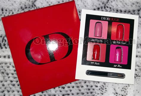 Rouge Dior Bubble Card .